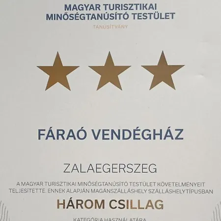 Farao Vendeghaz *